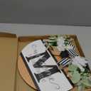 Last Name Round Front Door Wreath Decor for All Year, 26 Initial Letter Wreaths for Front Door Welcome Garland and Eucalyptus Hanging Gift for Farmhouse House Welcome Sign for Spring Summer Winter Used (M) (12*12IN)