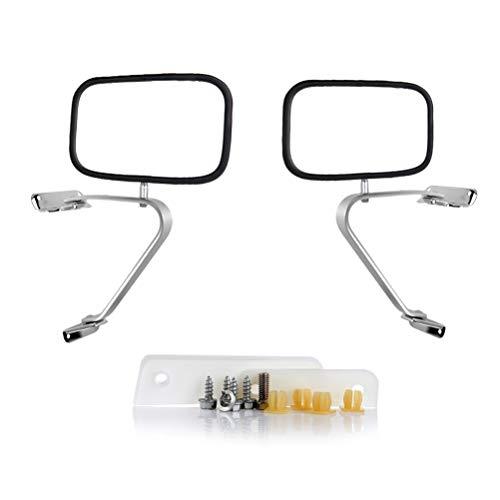 ECCPP Driver Side or Passenger Side Manual Fold Non-Heated Fit for 1980-1996 for Ford