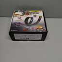 15 Ft Flexible Race Car Track (Daytona Blue) for Kids,Flex Track Starter Set Compatible with Hot Wheels and Diecast 1/64th Cars,Portable Racetrack Roll Up Race Track with 4 Racecars and Suction Cups