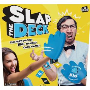 Goliath Slap The Deck Game - Fast-Paced Card Game with Big Foam Hands - Ages 7 and Up, 2-4 Players