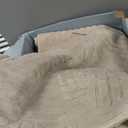 Nuloom SuperiorWash Collection Kai Off-White, 5' x 8', Fluffy and Cozy, High Traffic, Stain Resistant, Easy Clean, Durable Washable Area Rug for Bedroom, Living Room, Dining, Den, Foyer, Entryway