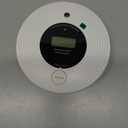 2 Pack 10 Year Battery Smoke and Carbon Monoxide Detector, Slim Smoke Alarm CO Detector with Large LCD Display, Adhesive or Screw Installation