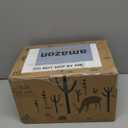 Elk and Friends 4oz Borosilicate Glass Baby Food Storage Jars with Silicone Lid | Strong Glass | Set of 12 | Microwave, Oven & Dishwasher Safe | Infant and Babies