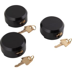 3 Pack Aluminum Puck Locks 