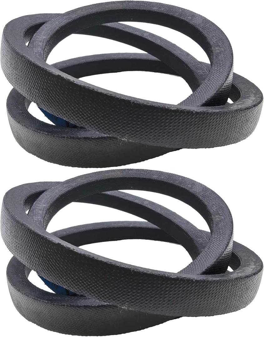 2-Pack 585416 585416MA Snow Blower Auger Drive Belt, 1/2" x 38" Heavy-Duty Replacement Belts for Murray Craftsman MTD Ariens Snow Throwers Replace 754-0275 954-0275 954-0282 07200021