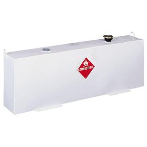 Jobox Vertical Steel Liquid Transfer Tank in White 36 Gallons