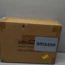 GBHOME Ceramic Dinnerware Sets for 4, 12 Pieces Stoneware Plates and Bowls Sets, Reactive Glaze Dishes -Scratch Resistant, Dishwasher Microwave Safe-Cappuccino