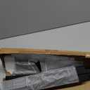 Furshus Coat Rack Wall Mount,Bamboo Vertical Hat Rack for Wall,Wall Coat Tree,Coat Hanger,Floating Coat Rack for Hats,Jackets,Bags,Entryway Bedroom (Black)