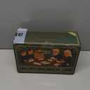 2-6 Players Rummy Game Gifts, Easter Gifts/Easter Basket Stuffers for Adults, Rummy Game W/ 6 Wooden Racks, 160 Melamine Tiles, Drawstring Bag, Portable Case, Family Games for Adults & Kids Age 8+