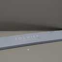 Wall Mounted Clothes Drying Rack 32", Foldable Wall Mount Laundry Rack Folding Indoor, Drying Rack Clothing Collapsible, Hidden Space Saver with Wall Template, 5 Rods, White