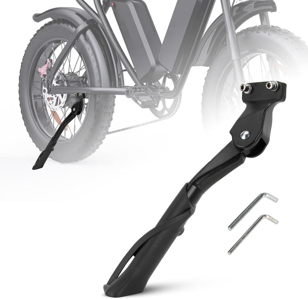 Kickstand for Ridstar Q20, PSLER Non-Slip Kick Stand for Ebike Dirt Bike Ridstar Q20 and for 20-22 Inch Bicycles Electric Bike Kickstands