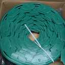 MCleanPin Garden Edging Border,50FT 2 Inch Tall Landscape Edging with 75 Spikes for Lawn Yard Flower Bed Paver Pathway Green