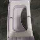 Foldable Toilet Foot Stool for Adults, Poop Stool for Bathroom, Potty Stools for Adults, Bathroom Step Stools, Small Step Seat for Adult, Fits All Toilets, Detachable, Stackable