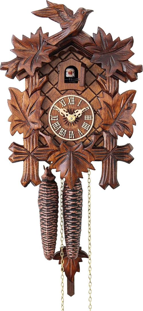 Cuckoo Clock - The Traditional Vine Leaves AH 80/1