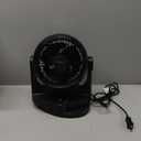 IRIS USA WOOZOO Desk Fan, Oscillating Table Air Circulator, 3 Speeds, 52ft Max Air Distance, 112 Adjustable Tilt, Quiet Motor, Small Fan for Bedroom, Office, Dorm, Black