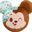Just Play Disney Munchlings Squeeze-A-Munch Large Scented Mint Dipped Ice Cream Sandwich Mickey Mouse 10-inch Plush, Kids Toys for Ages 0