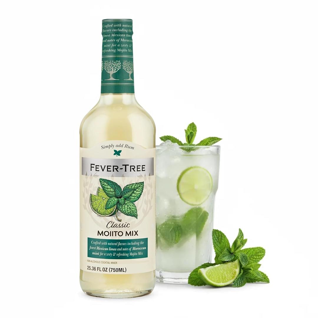 Fever-Tree, Classic Mojito Mix, 25.36 Fl Oz, Pack of 5, BBD: 02/22/2027