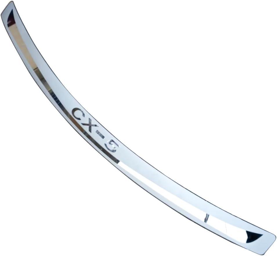 Rear Bumper Protector Guard for Mazda CX-5 CX5 2013-2026, Chrome Stainless Steels Chrome Accesories Cover Trunk Door Sill Panel Plates