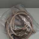 Flexzilla Colors Garden Hose 5/8 in. x 50 ft., Lightweight All-Weather Water Hose, Durable and Flexible, Leak-Free Connections, Brown Mulch