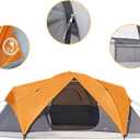Amazon Basics Camping Tent, 3-Season Dome Design with Rainfly, 8 Person
