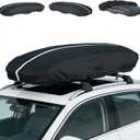 Roof Box Cover, Dimensions: 69x35x17 inches, Universal Fit for Thule, Perflex, Yakima Brands, Made of 420D Oxford Fabric, Features Waterproof, Dustproof, UV-Resistant, and Scratch-Resistant Properties