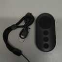 Wireless Camera Remote Control with Zoom for iPhone & Android, Bluetooth Camera Remote Shutter with Front/Rear Camera Switch for Photo & Video, Smartphone Bluetooth Clicker for TikTok. (Dark Black)