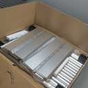 Land Guard 2 Pack 632 ft Galvanized Metal Raised Garden Bed, 2FT Deep Root Elevated Planter Box Steel Large Vegetable Flower Bed Kit, Silver