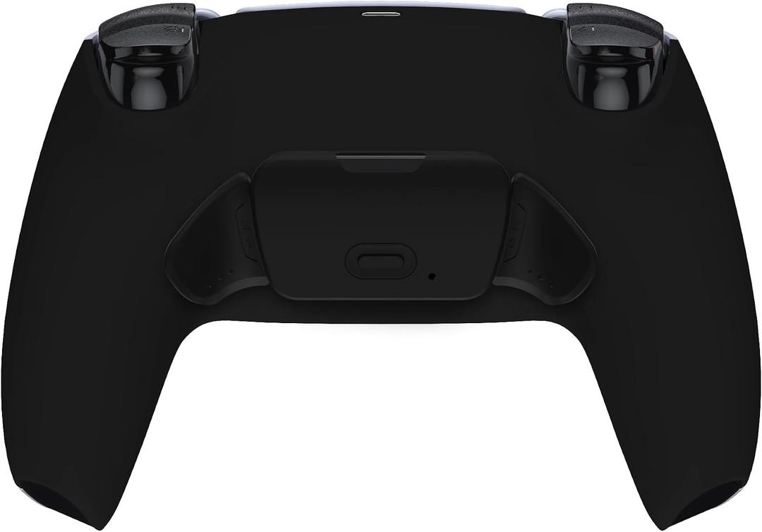 eXtremeRate Back Paddles Programable RISE Remap Kit for PS5 Controller BDM-010 BDM-020, Upgrade Board, Soft Touch Black Redesigned Back Shell, Back Buttons Attachment for PS5 Controller -NO Controller