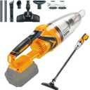 Cordless Vacuum Cleaner Handheld Stick Vacuum Cleaner 10kPa Powerful Suction 4 Different Heads for Home Pets Floor Car, Compatible with DEWALT 20V MAX Batteries (NO Battery)