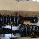 KUIPERAUTO Pair Front Complete Strut Spring Coil 272308 272307 Compatible for 2007-2012 Lexus ES350,2006-2012 Toyota Avalon,2007-2011 Toyota Camry Springs Shock Absorber