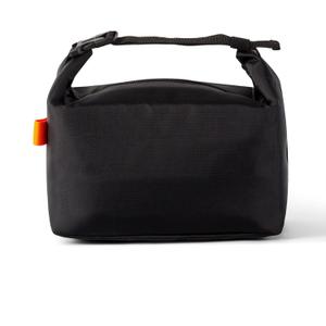 Lunch Bag Lunch Box for Women Men, 0.24lb Ultra-Lightweight Insulated Lunch Tote, Compact Lunch Cooler for Work Office, 9.6x5.7x8.6 Inch,(black)