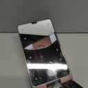 MAANGE Makeup Brush Set 10 Pcs Travel Makeup Brushes Double-ended Kabuki Brush for Foundation Powder Concealers Eye Shadows Makeup Tools Set with LED Light Mirror (Coffee Brown)