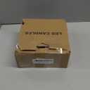 Eldnacele Waterproof Flameless Flickering Candles with 6 Hours Timer, Indoor Outdoor White LED Plastic Battery Operated Pillar Candles Pack of 2 for Wedding Festival White, D3x H 6