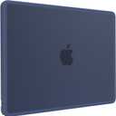 BlueSwan Anti-Cracking Case for MacBook Air 13 inch, M5 2026 M4 M3 M2 2025-2022 A3449 A3240 A3113 A2681, Drop Protection Soft TPU Bumper PC Base for Air 13.6 inch, Frosted Midnight