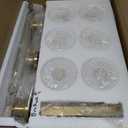 6 Light Gold Bathroom Vanity Light, Gold Bathroom Light Fixtures, 38" Modern Brushed Gold Vanity Lighting Fixtures for Bathroom Over Mirror, Gold Sconces Wall Lighting for Bedroom Living Room
