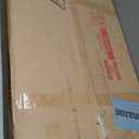 PERFNIQUE Rattan Mirror, 30'' x 20" Rectangle Boho Bathroom Mirror, Decorative Wall Nursery Decor, Rustic Farmhouse Handmade Wicker Mirror for Bathroom Bedroom Entryway Living Room Decor