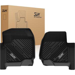 3W Floor Mats for 2017-2026 2027 Ford F250 F350 F450 F550 SuperDuty CrewCab