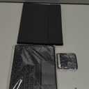 CHESONA for iPad Air 11 Inch Case with Keyboard M3/ M2 (2025/ 2024), 7-Color Backlight, Multi-Touch Trackpad, 2 Wireless Channels, for iPad Pro 11 (4th/ 3rd/ 2nd/ 1st Gen) & iPad Air 5th & 4th Gen, Black