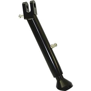 Motobiker Black Adjustable Kickstand Lowering Side Stand Compatible with K-awasaki ZX14 2006-2011