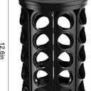 CEHNCEH K Cup Holder, Coffee Pods Holder Storage Organizer Stand Carousel Compatible with 40 Keurig K-Cup Pods, Home or Office Kitchen Counter (Black)