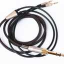 Replacement Audio Upgrade Cable Compatible with Hifiman Sundara, Ananda, Arya, HE400SE, Edition XS, HE4XX Headphones 3.5mm/6.35mm to Dual 3.5mm end 3meters/9.9ft