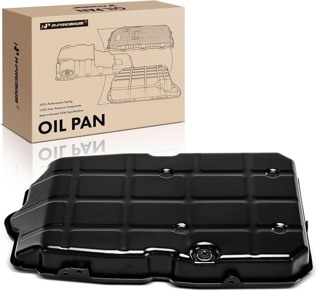 A-Premium Transmission Oil Pan Compatible with Mercedes-Benz C230, C250, C280, C300, C350, E250, E300, E350, E400, E500, E550, GLK250, GLK350, GLE350, GLE400, GLE550, GL320, GL350, GL450, S350, S400
