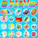 1000 Pcs Kids Party Favors Stocking Stuffers Gifts,Fidgets Toys Pack,Bulk Toys for Carnival Treasure Classroom Prizes Box,Adults Stress Relief Sensory Toys,Pinata Filler, Autism Autistic Children ADHD, Small