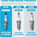 MAS Set of 10 Ignition Coils Pack DG508 & Motorcraft Platinum Spark Plugs SP479 Compatible with Ford E350 E450 F250 F350 F450 F550 Econoline Super Duty F53 6.8L V10 3W7Z-12029-AA AGSF-22W-MX