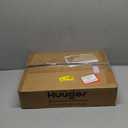 Huuger Nightstand with Charging Station, Side Table with Fabric Drawers, End Table with Open Shelf, Bedside Table with USB Ports and Outlets, Night Stand for Bedroom, Rustic Brown and Black (11.8"D x 15.7"W x 23.6"H (2 Drawers))