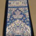 Stair Treads for Wooden Steps Indoor, 15 Pack 8" X 30" Non Slip Carpet Stair Treads with Reusable Adhesive for Kids Elders and Dogs, TPR Backing Stair Rugs Oriental Staircase Step Treads, Bohemia