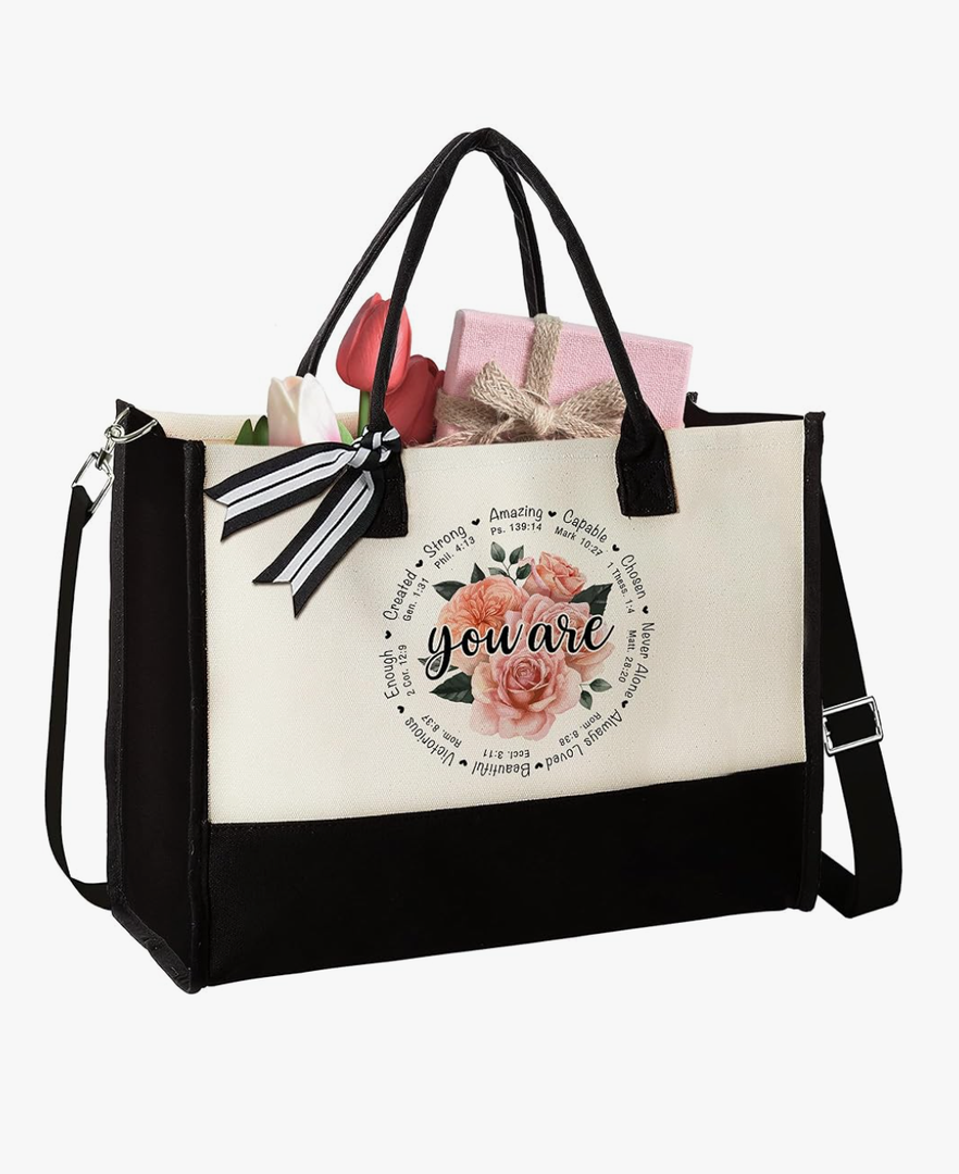 THEBUSSA Christian Gifts for Women - Mothers Day Gifts for Women - Tote Bag