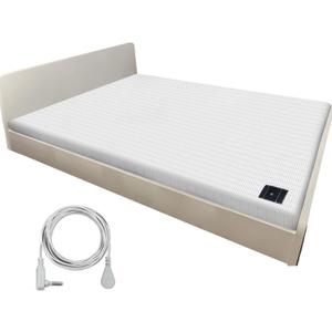 Grounding Sheets with 5% Pure Silver Fiber  Organic Cotton Grounding Bed Sheet for Deeper Sleep, Enhanced Conductivity & Comfort  Natural Wellness Bedding for Better Rest & Pain Relief(76*80 inch)