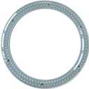 T9 LED Circline Light Bulb, 12 Inch 2700LM LED Circular Ceiling Light, 22W Clear Cover 6000K Daylight Replacement for 32W Circular Fluorescent Light Bulb(FC12T9), Ballast Bypass Required