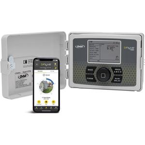 Orbit Bhyve Smart Indoor/Outdoor Sprinkler Controller  6Zone  App Controlled Smart Controller with Custom Irrigation Schedules  Weatherproof MultiZone Sprinkler System  57946